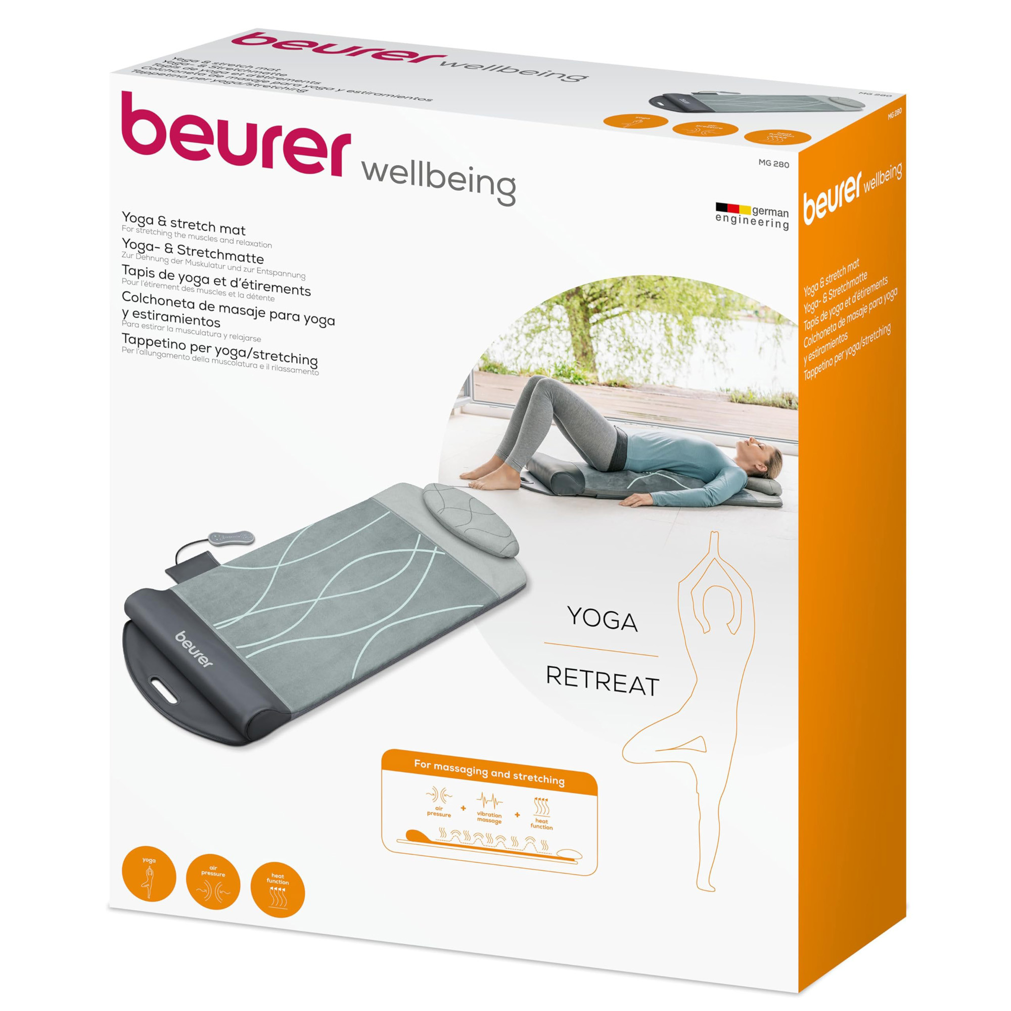 Prostirka za Yogu BEURER MG 280 - slika 5
