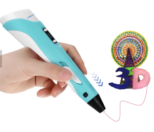 Kreativna punjiva 3D olovka sa filamentima i držačem