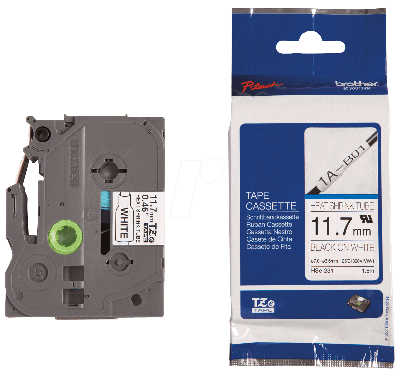 Traka za printer za naljepnice BROTHER HSE231 11.7MM