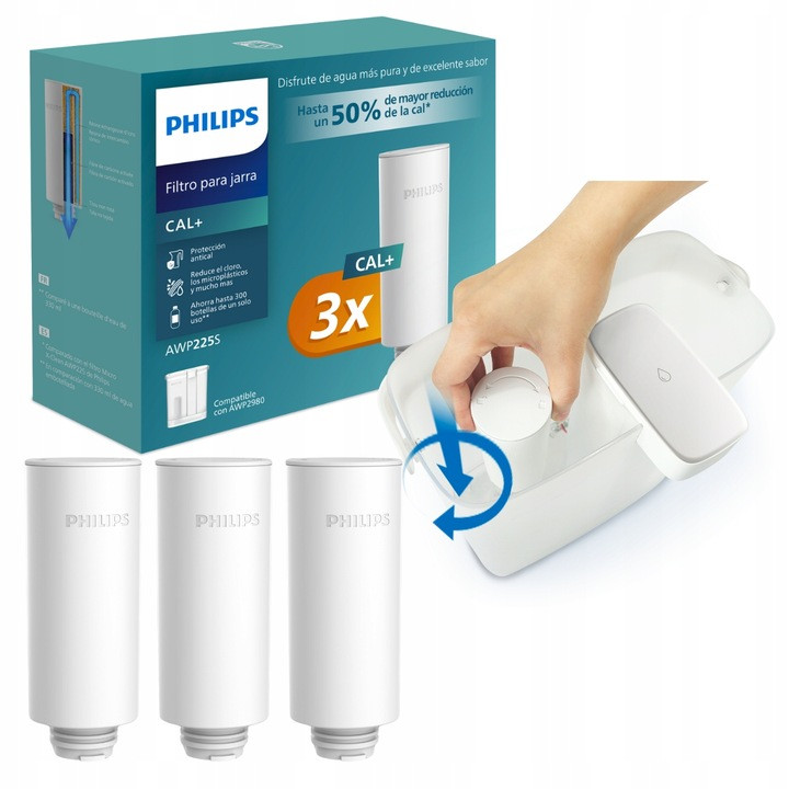 Filter za vodu PHILIPS AWP225S Softening 3 komada