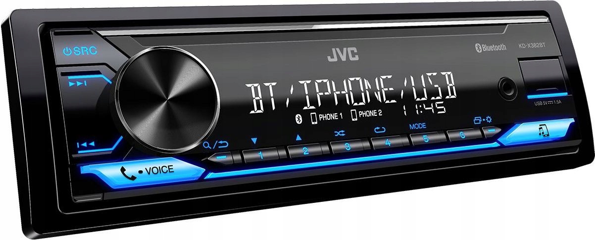Auto radio player JVC KD-X382BT