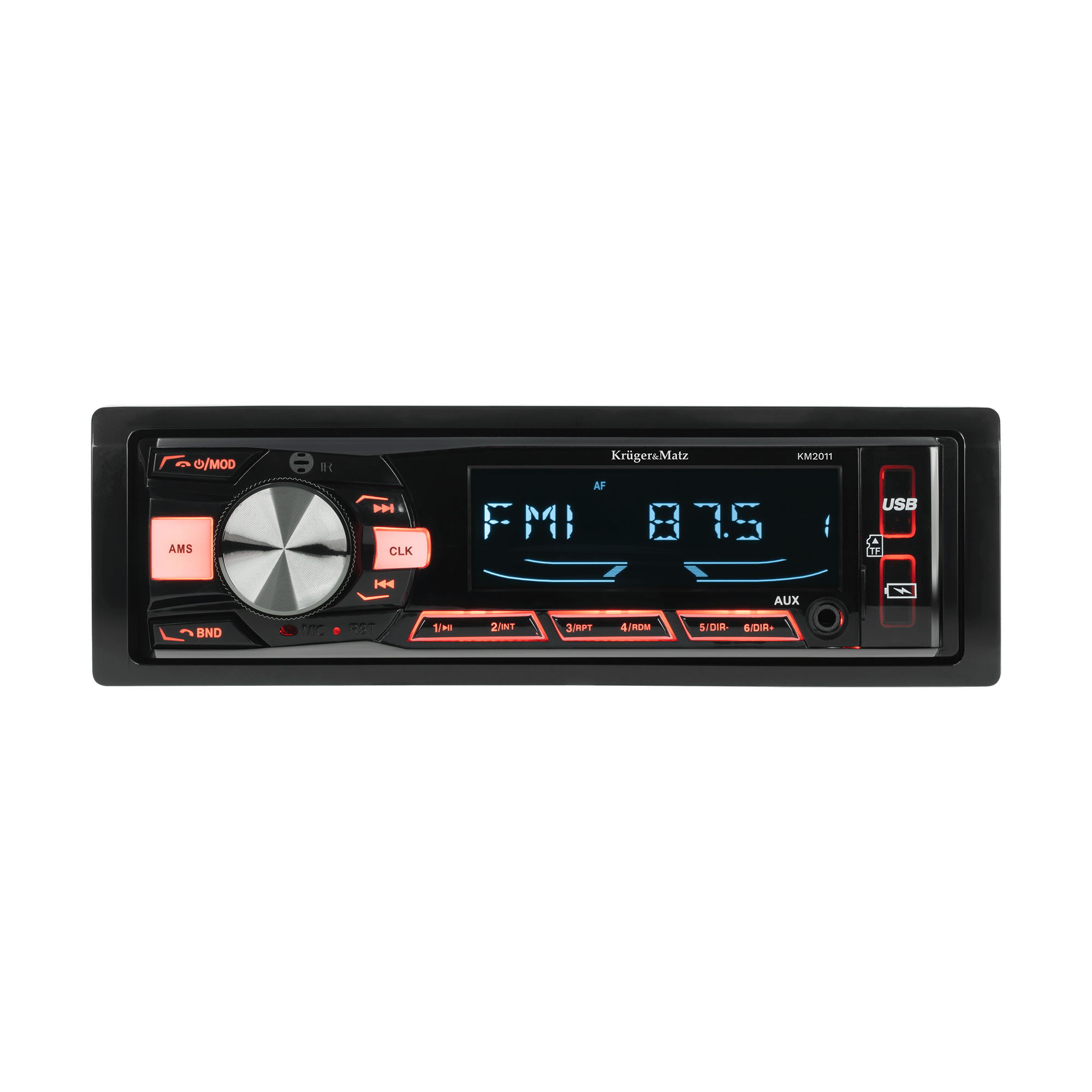 Auto radio player Bluetooth USB MicroSD KRUGER MATZ KM2011