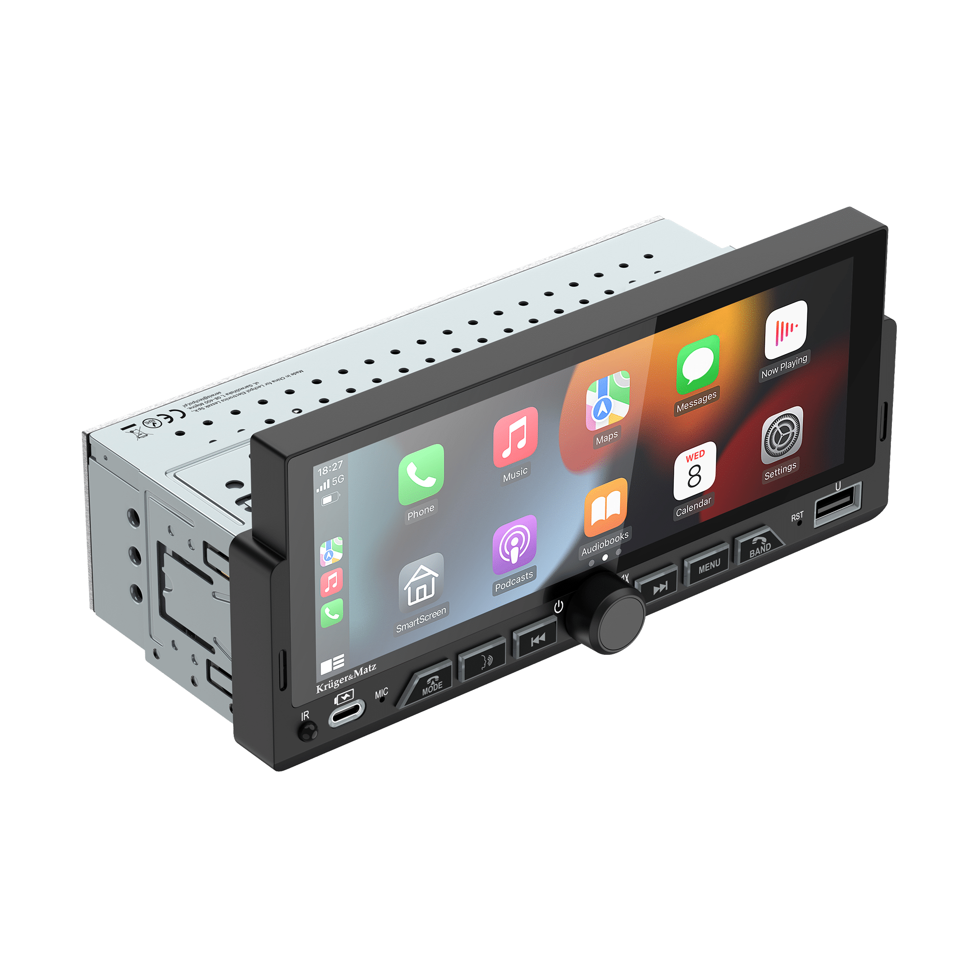 Android auto radio multimedija CarPlay KRUGER&MATZ KM2017 - slika 12