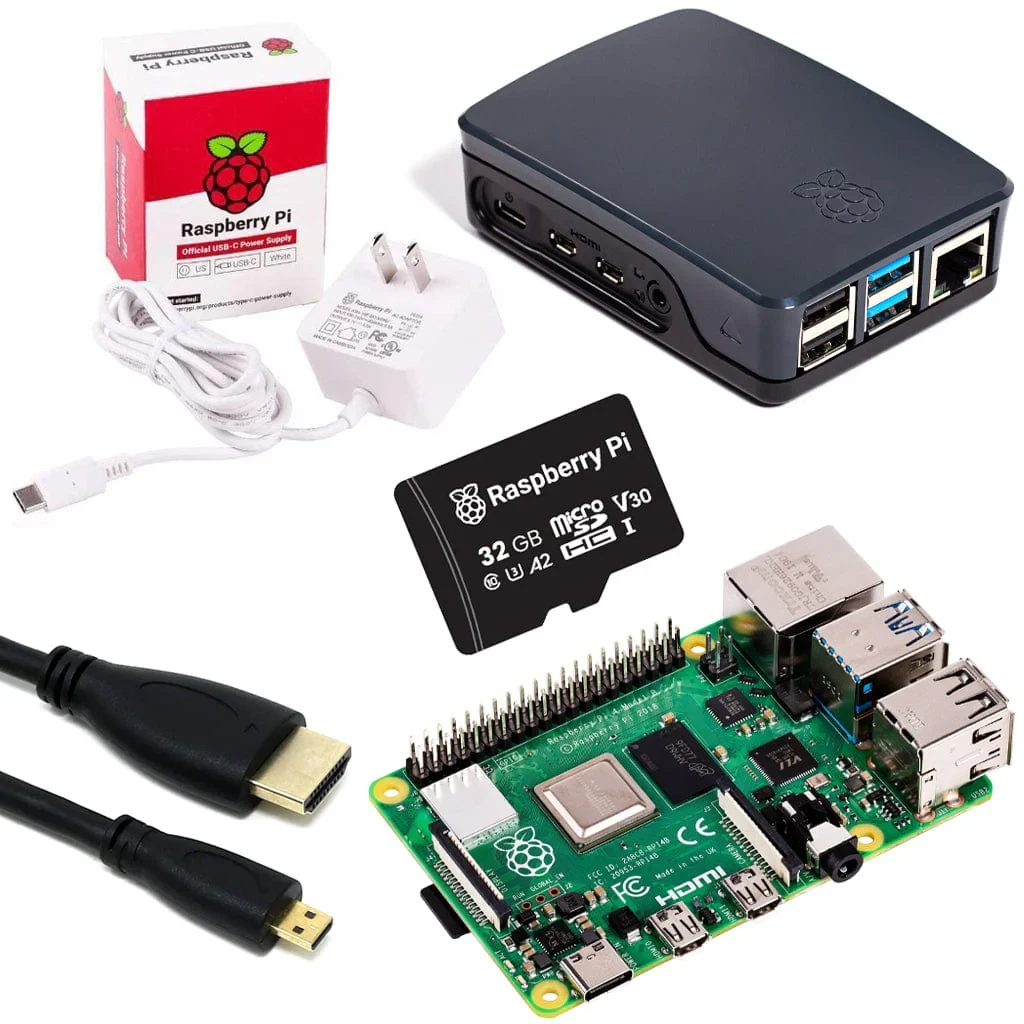 Set Raspberry Pi 4 B 4GB Starter Kit Zonepi