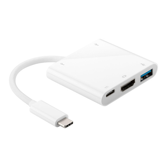 Multiport GOOBAY  3 u 1 USB-C hub 29W