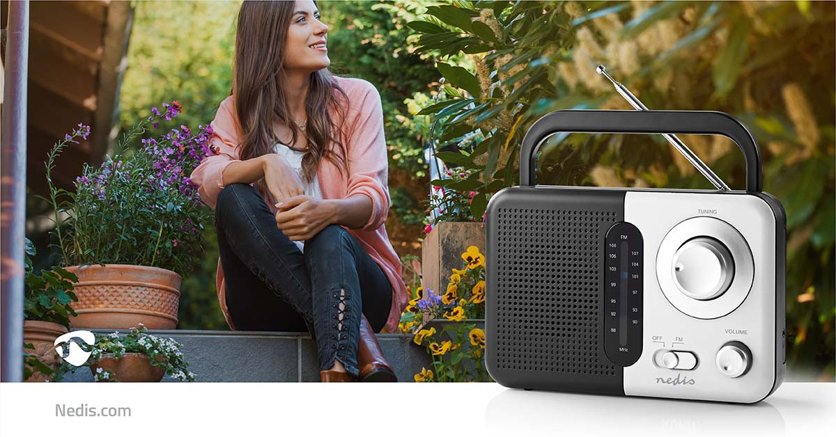 Radio FM prijemnik RDFM1300WT NEDIS