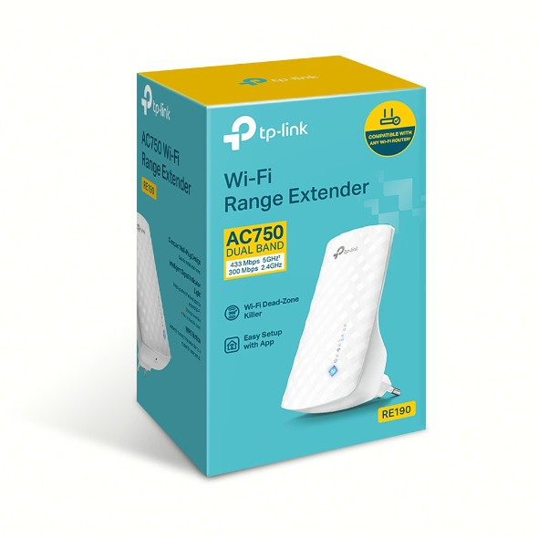 Wi-Fi Range Extender TP-LINK RE190 AC750