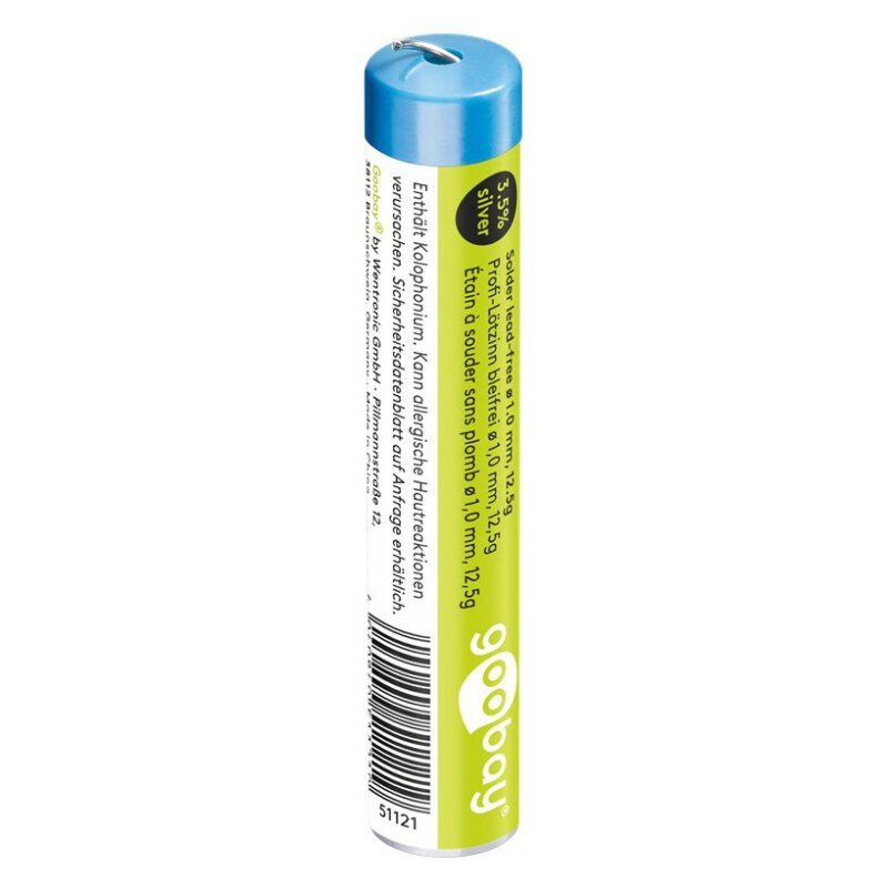 Tinol kalaj za lemljenje GOOBAY 1mm 12.5g