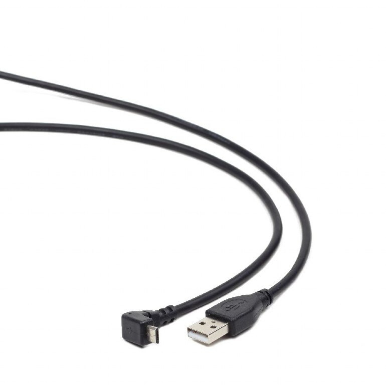 Ugaoni kabal USB A na microB 1.8m