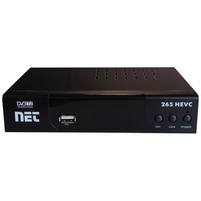 Prijemnik digitalni zemaljski NET DVB-T2 H.265 HEVC