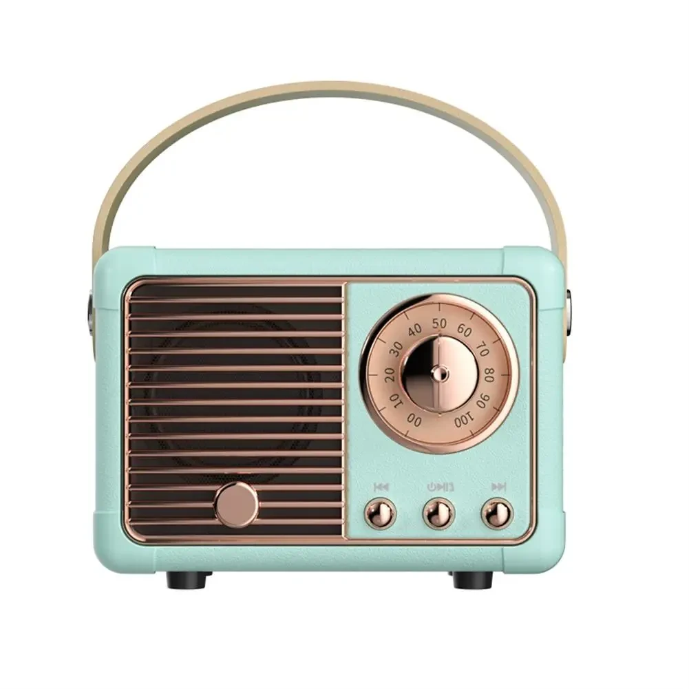 Bežični retro bluetooth mini radio HM11 plavi