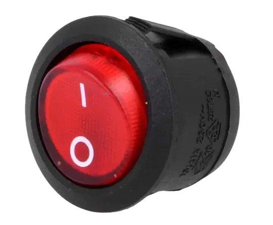 Rocker prekidač 10A 250V R13112B02BR2N2