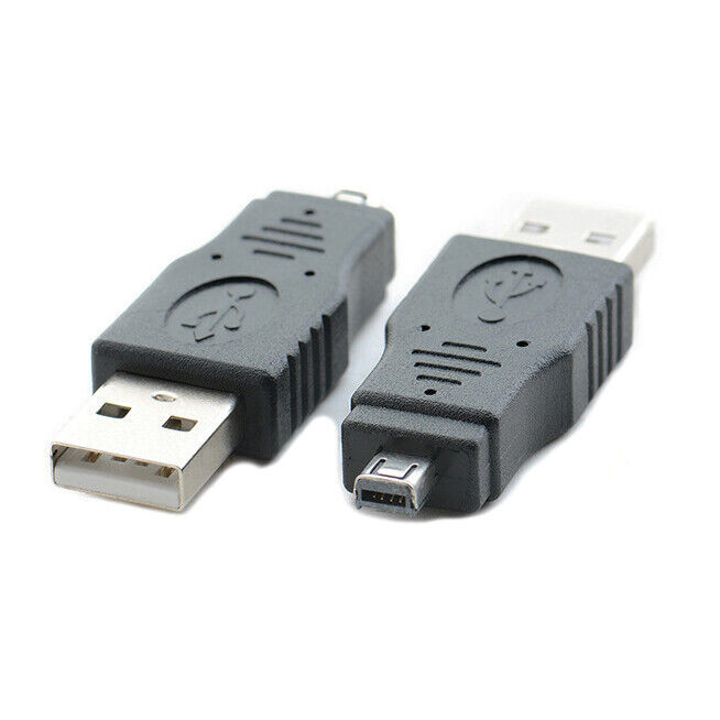 Adapter USB-A na mini USB 4pin