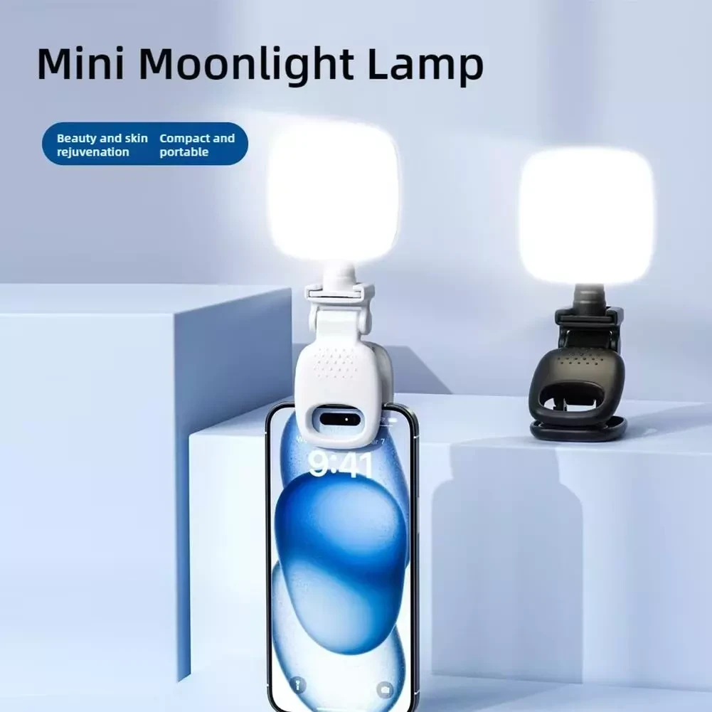 Punjivo LED svjetlo sa štipaljkom za telefon i laptop