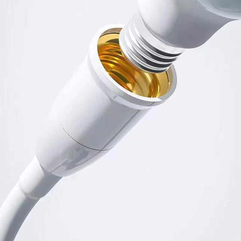 Fleksibilna lampa E27 za utičnicu sa prekidačem