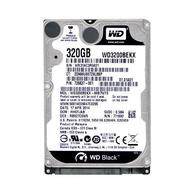 HDD 320GB WD 3200BEKX