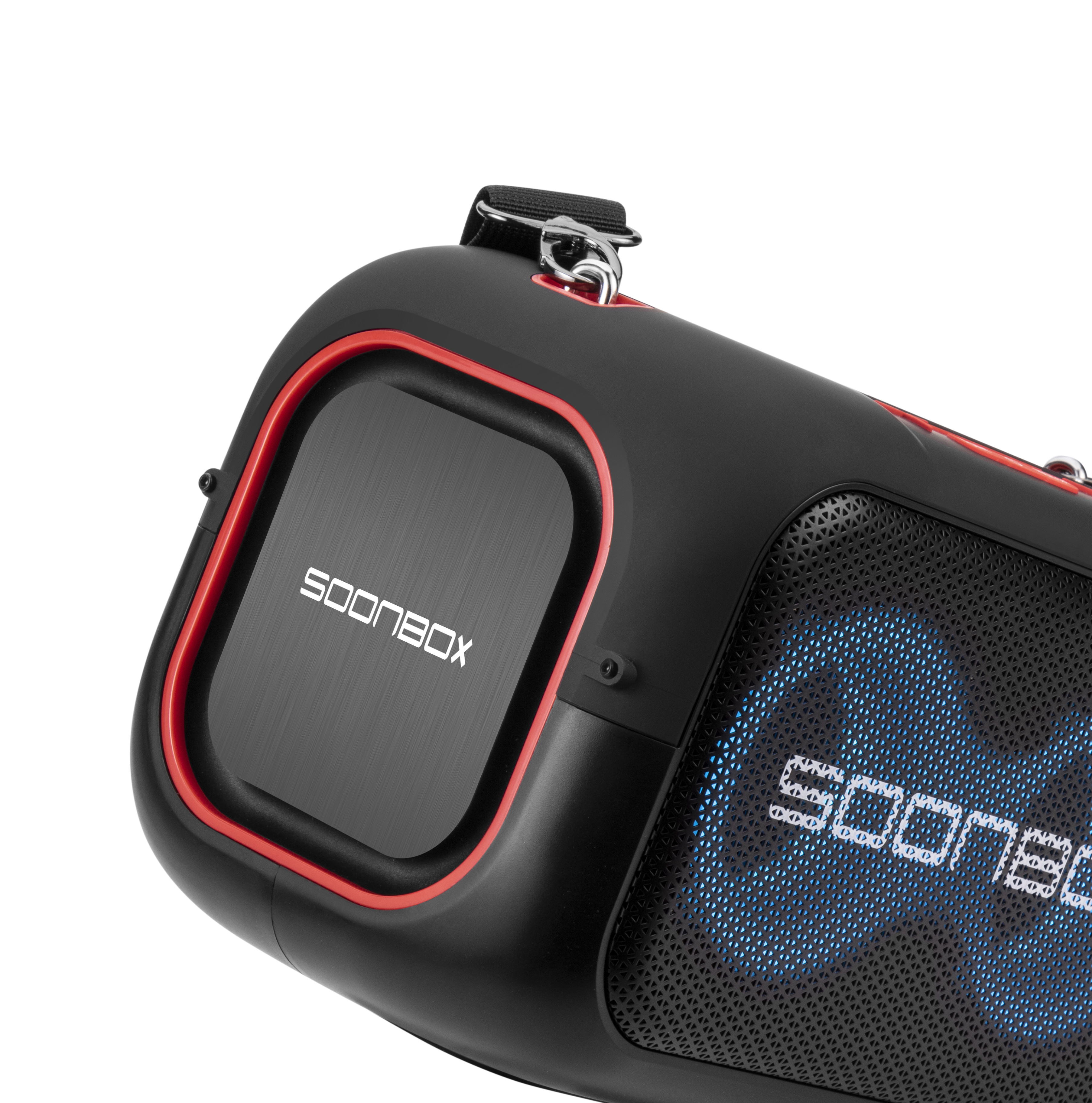 Prijenosni bluetooth karaoke zvučnik sa dva mikrofona SOONBOX S3000 crni - slika 9