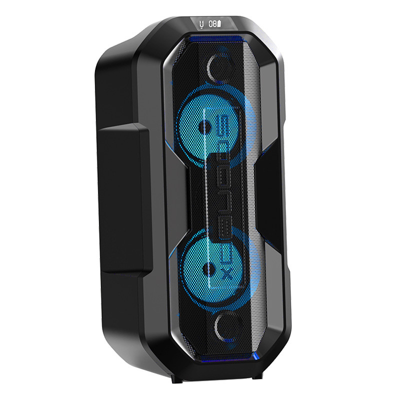 Prijenosni bluetooth karaoke zvučnik sa mikrofonom SOONBOX S6006A crni