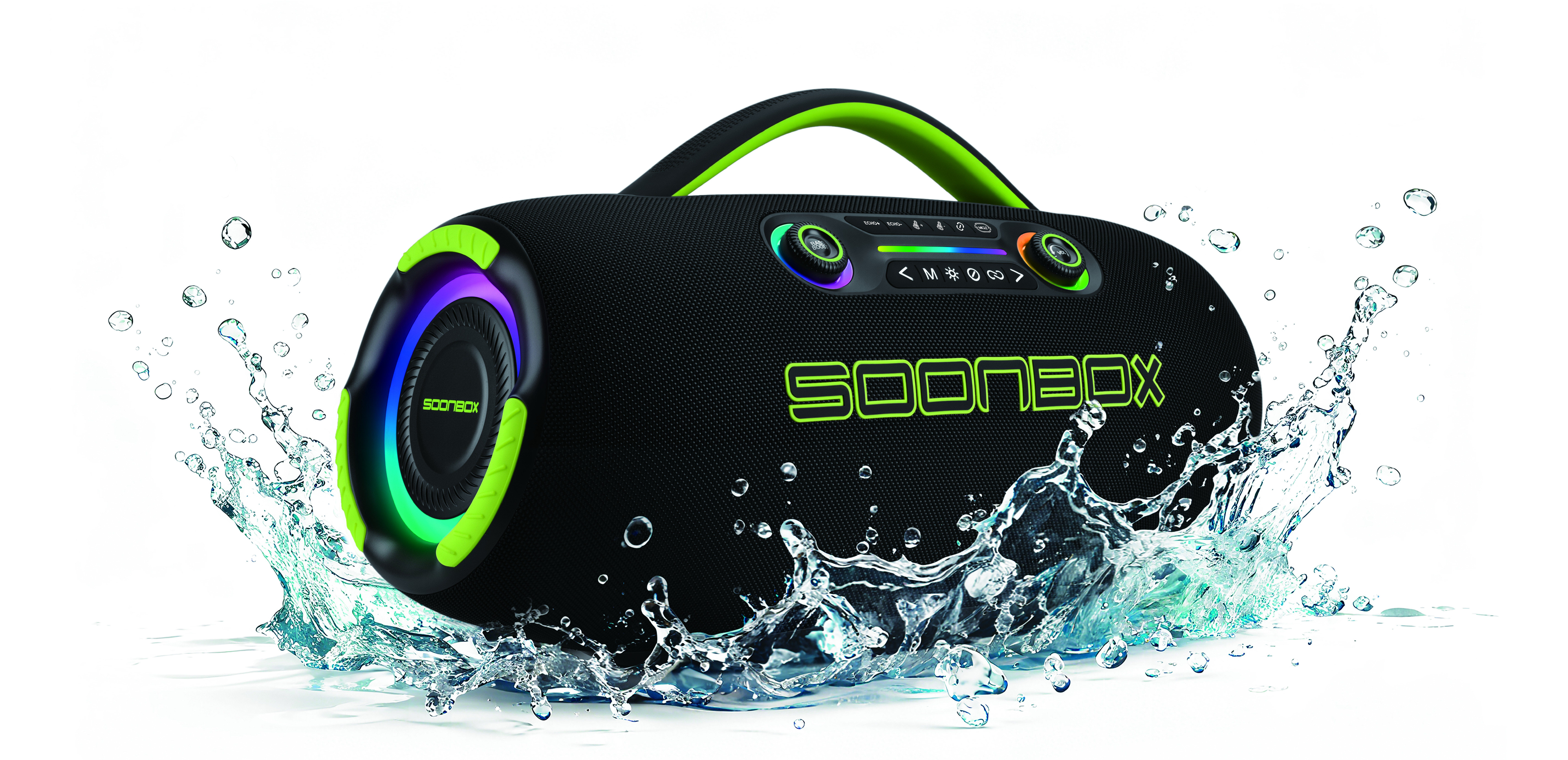 Prijenosni bluetooth zvučnik SOONBOX S9705MAX crni