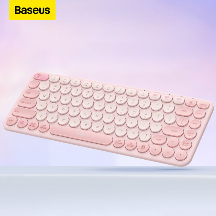 Bežična tastatura BASEUS K01A roza