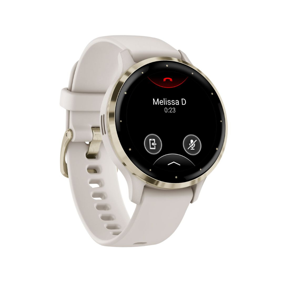 Pametni sat GARMIN Venu 3S Ivory Soft Gold