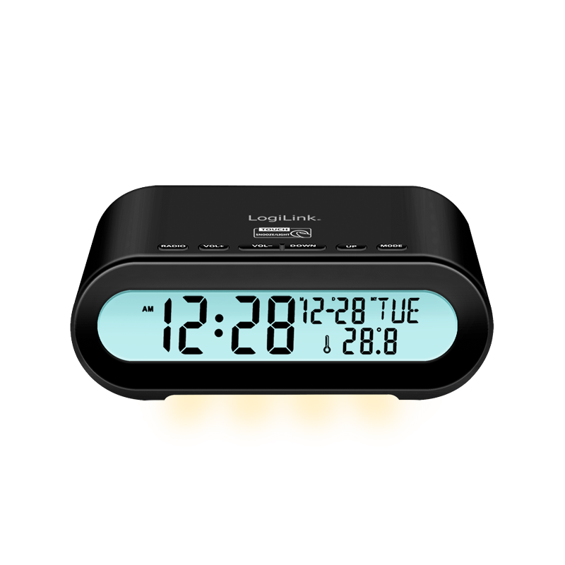 Digitalni sat sa alarmom FM radiom i higrometrom LOGILINK SC0121