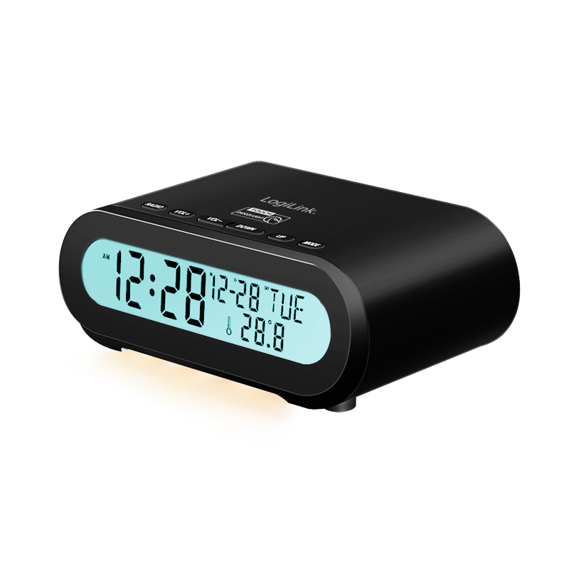 Digitalni sat sa alarmom FM radiom i higrometrom LOGILINK SC0121