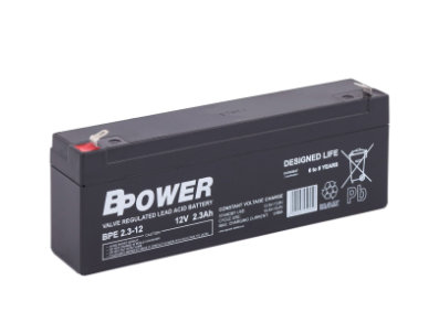 Akumulatorska olovna baterija 12V 2.3Ah BPOWER