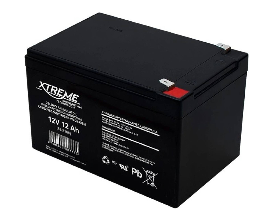 Akumulatorska olovna baterija 12V 12Ah XTREME