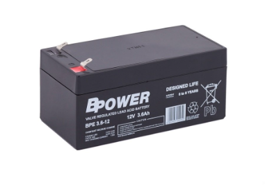 Akumulatorska olovna baterija 12V 3.6Ah BPOWER