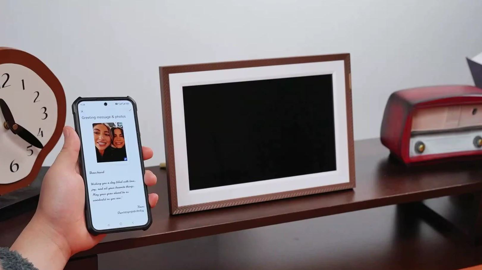 Pametni digitalni foto album ram za slike ARZOPA D15 15.6"