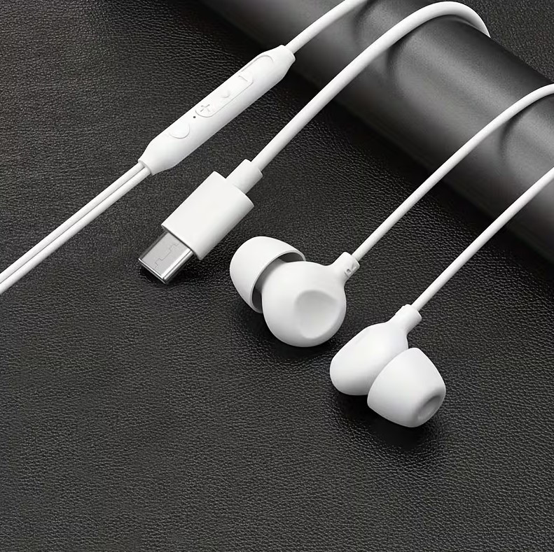 Slušalice sa mikrofonom USB-C LI-TOP V9 bijele