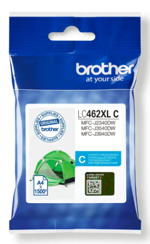 Tinta BROTHER LC462XLC Cyan