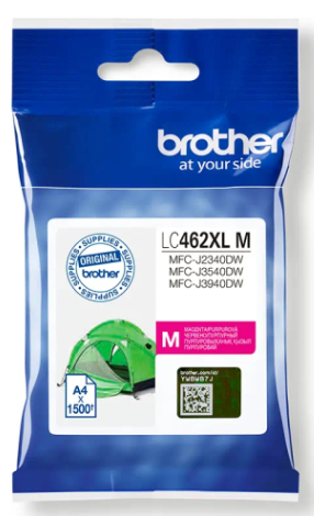 Tinta BROTHER LC462XLM Magenta