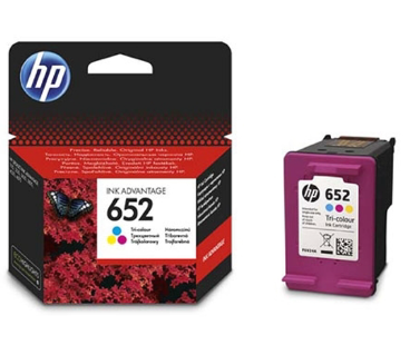 Tinta HP 652 F6V24AE Tri Color