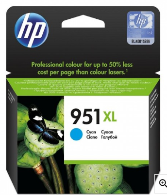 Tinta HP 951XL Cyan