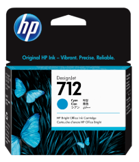 Tinta HP 712 Cyan