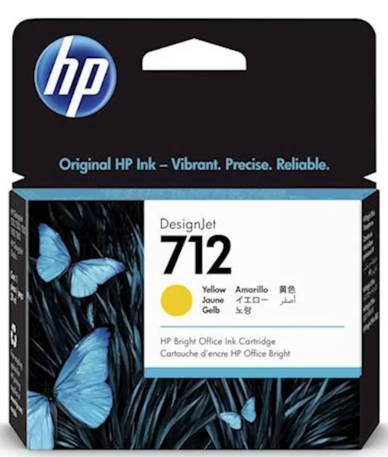 Tinta HP 712 Yellow