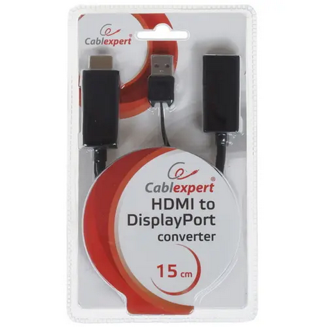 Adapter HDMI na DisplayPort  UHD 4K 15cm