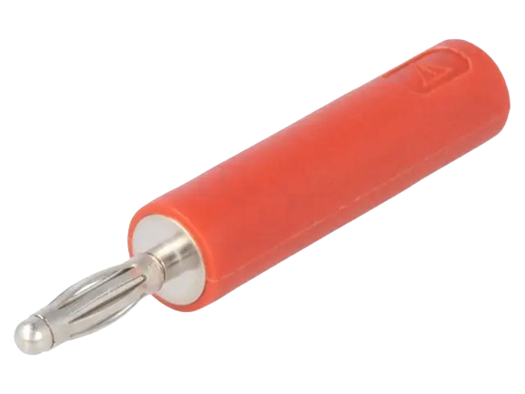 Banana konektor muški 2mm SCHÜTZINGER A20-408-RT
