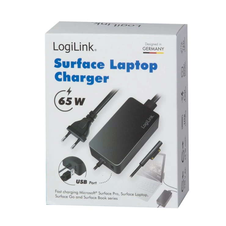 Punjač za laptop SURFACE 15V 65W LOGILINK