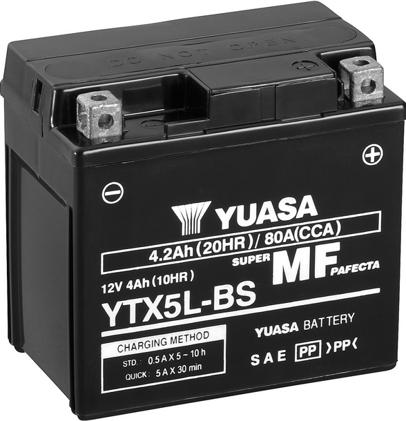 Akumulatorska olovna baterija 12V 4Ah YUASA YTX5L-BS