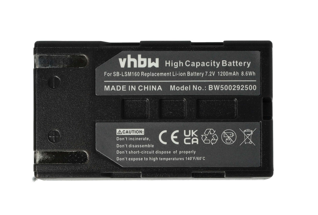 Baterija za video kameru Samsung  SB-LSM160 7,2V 1200mAh