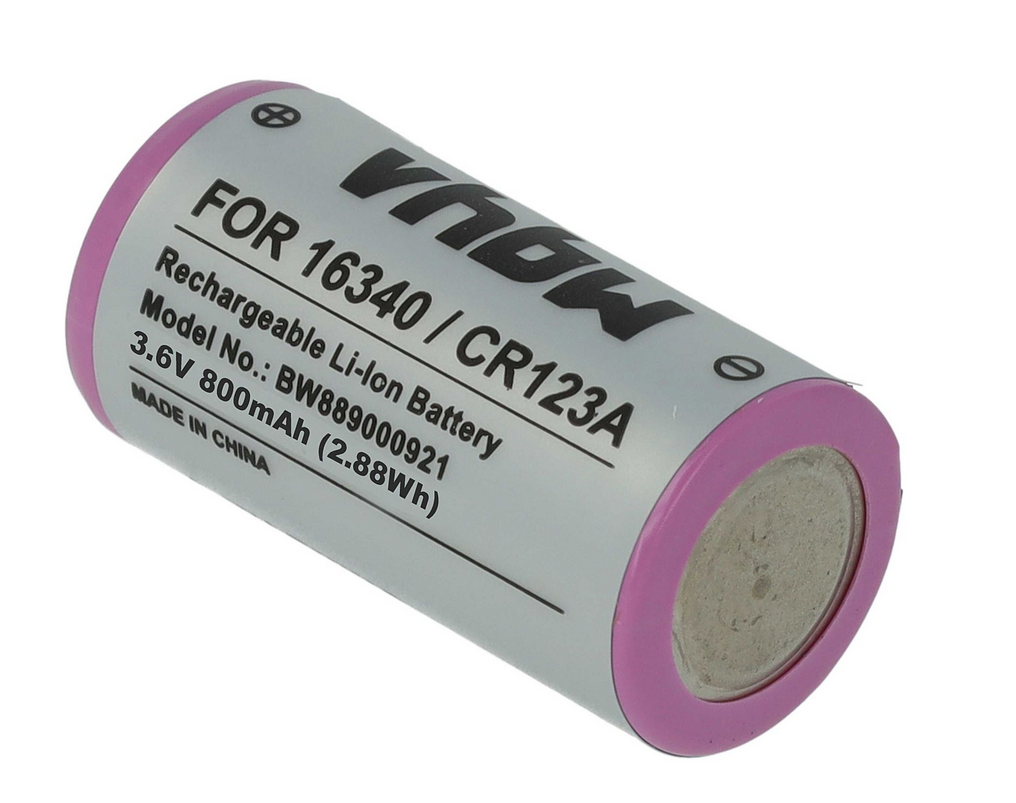 Punjiva baterija CR123A 3.6V 32000mAh