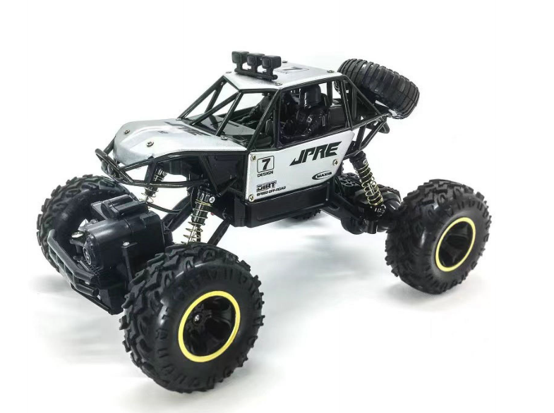 Moćni dječiji autić sa daljinskim upravljačem OFFROAD 4WD sivi