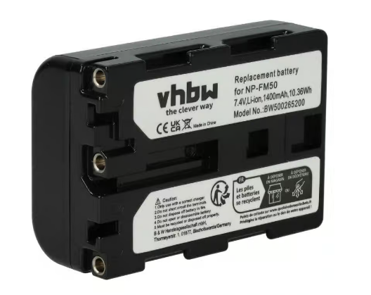 Baterija za video kameru SONY NP-FM30 7.4V 400mAh