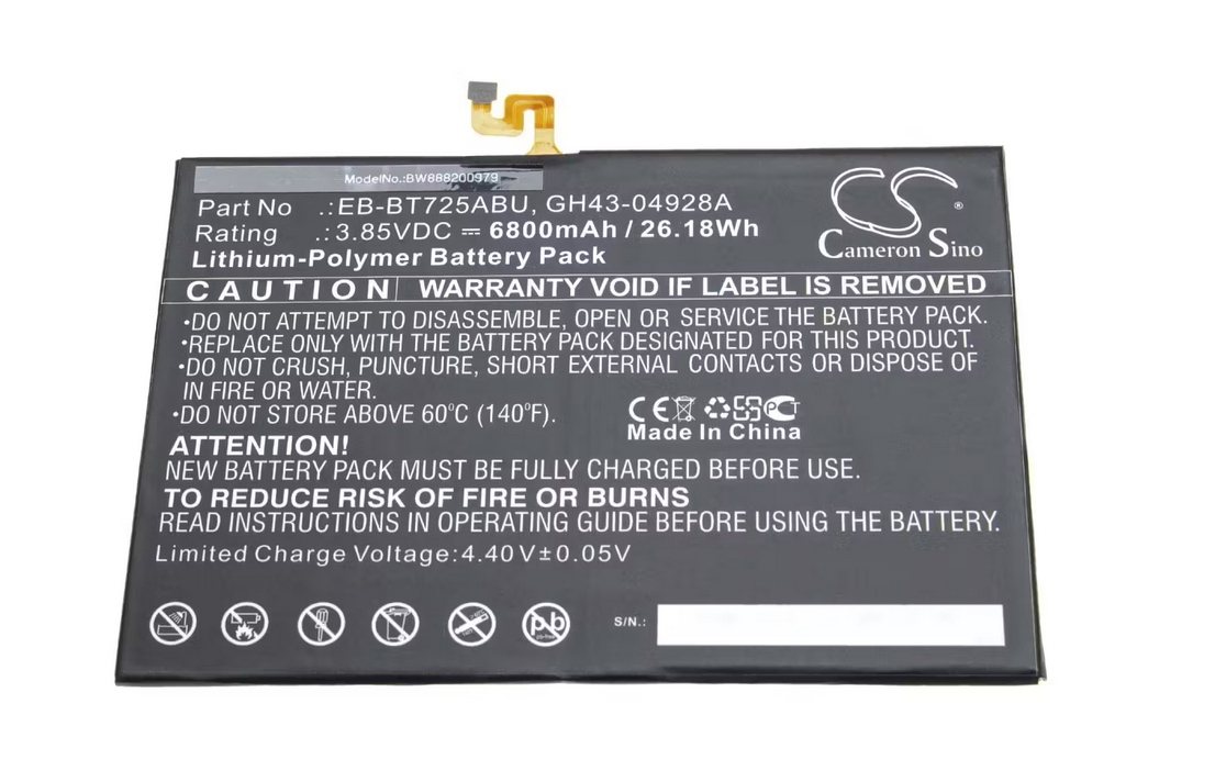Baterija za tablet SAMSUNG GALAXY TAB 55E 3.85V 6800mAh