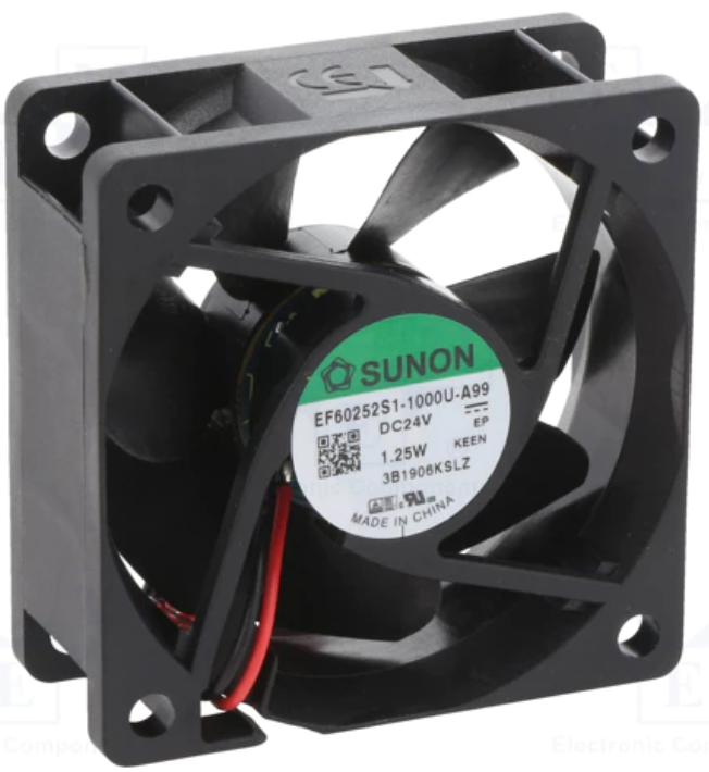 Ventilator EF60252S1-1000U-A99 60x60x25mm SUNON