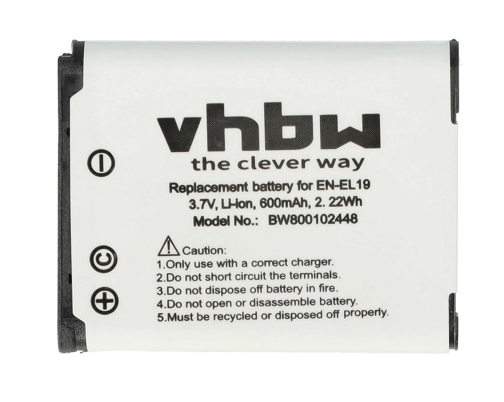 Baterija za fotoaparat NIKON EN-EL19 3.7V 600mAh