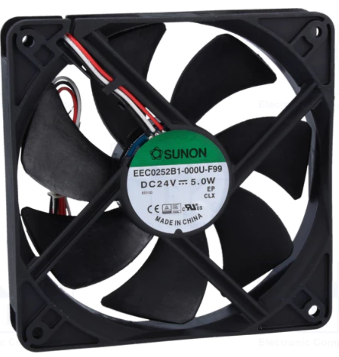 Ventilator EEC0252B1-F99 120x120x25mm SUNON
